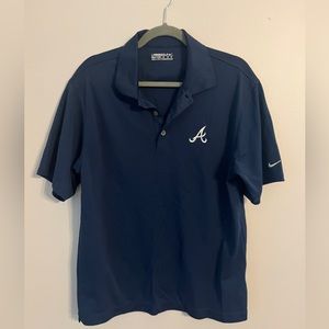 Atlanta Braves Nike Golf Polo